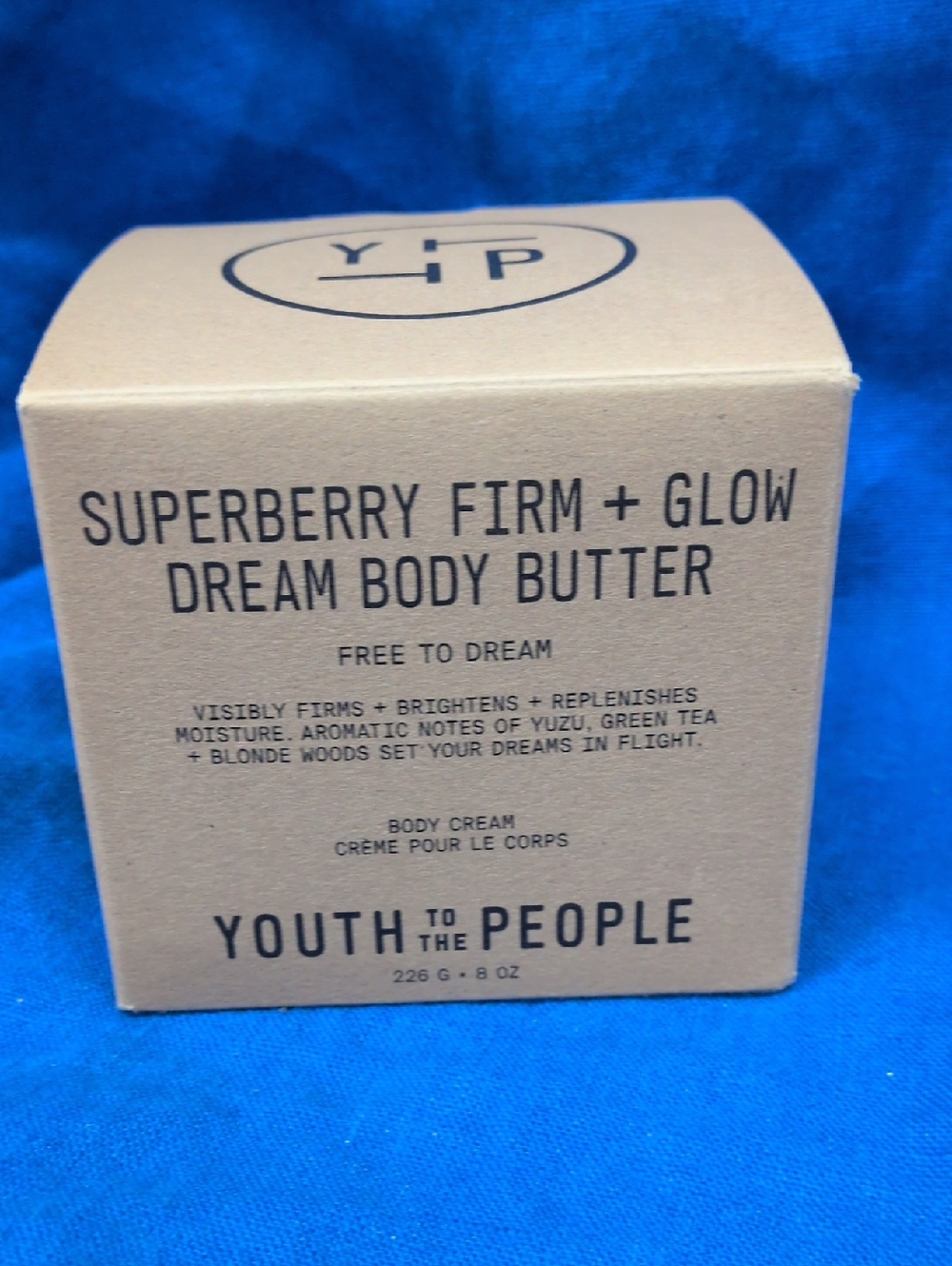 Youth To The People Superberry Firm + Glow Dream Body Butter - Natural Beige